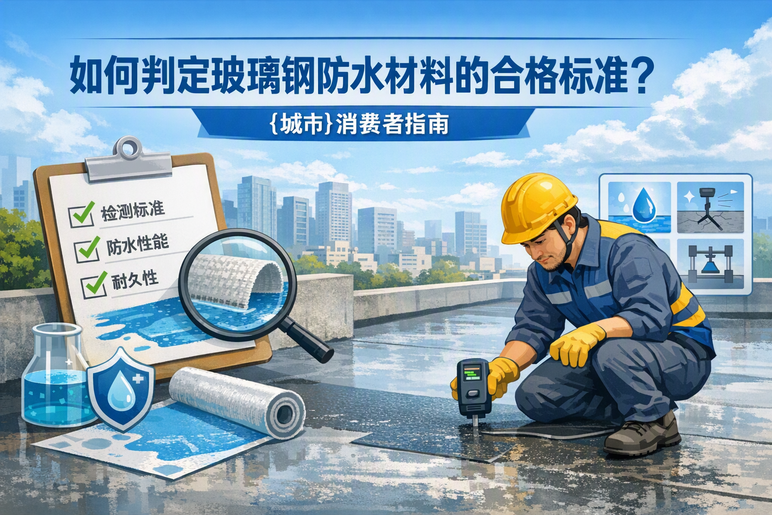 如何判定玻璃钢防水材料的合格标准? 宁波 消费者指南