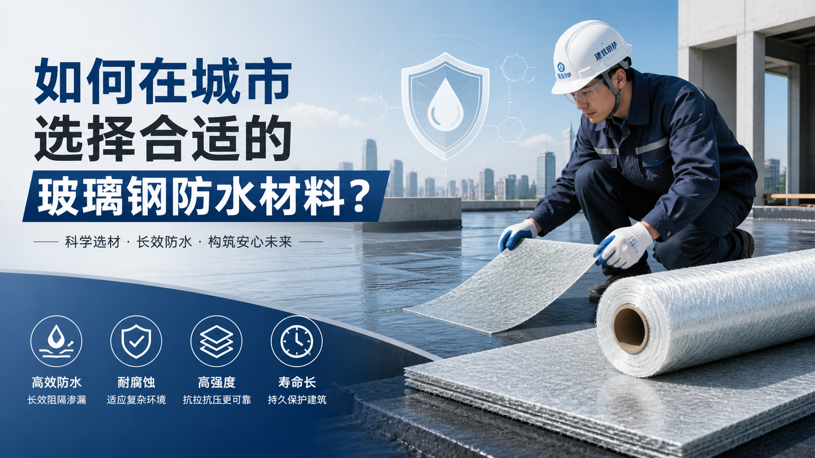 如何在宁波选择合适的玻璃钢防水材料?