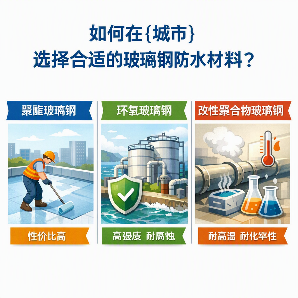 如何在宁波选择合适的玻璃钢防水材料?