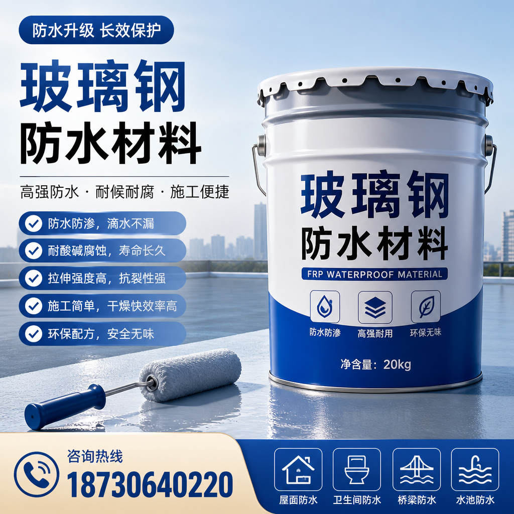 专家解析：玻璃钢防水材料的市场前景分析在 宁波