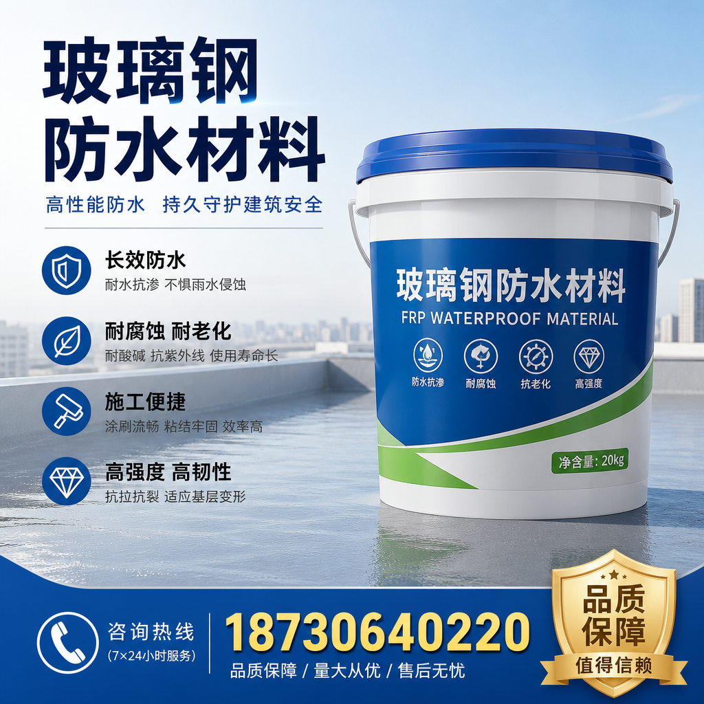 专家解析：玻璃钢防水材料的市场前景分析在 宁波
