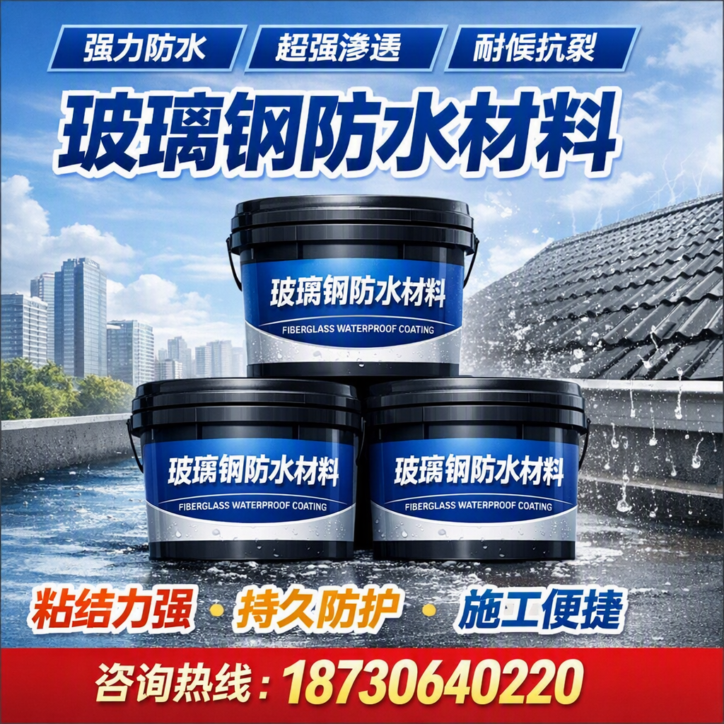 了解玻璃钢防水材料的市场趋势，宁波 企业不可不知
